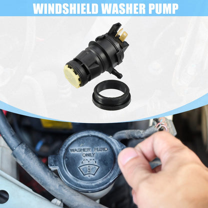 Windshield Washer Motor Pump for Honda Civic  - 1 x Black