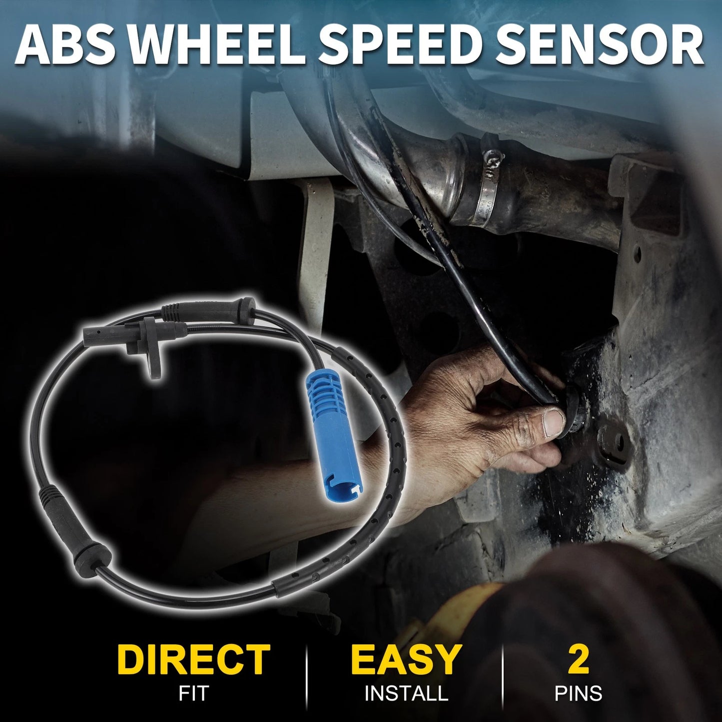 ABS Wheel Speed Sensor for BMW X1 2013-2015 (2 x)