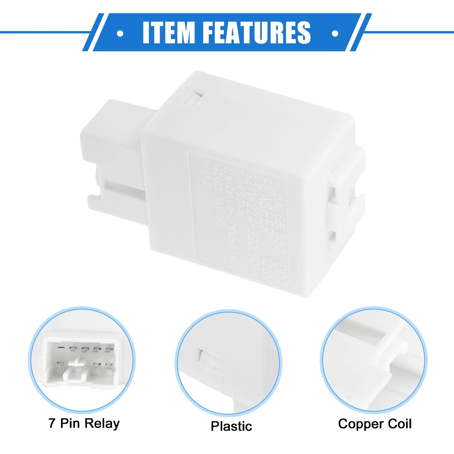 7 Pin DC 12V 40A Car Relay for Chevrolet Cruze