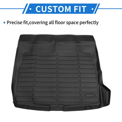Cargo Liner Rear Trunk Mat for Volvo S60 (2019-2024) Long Stripe Pattern TPE