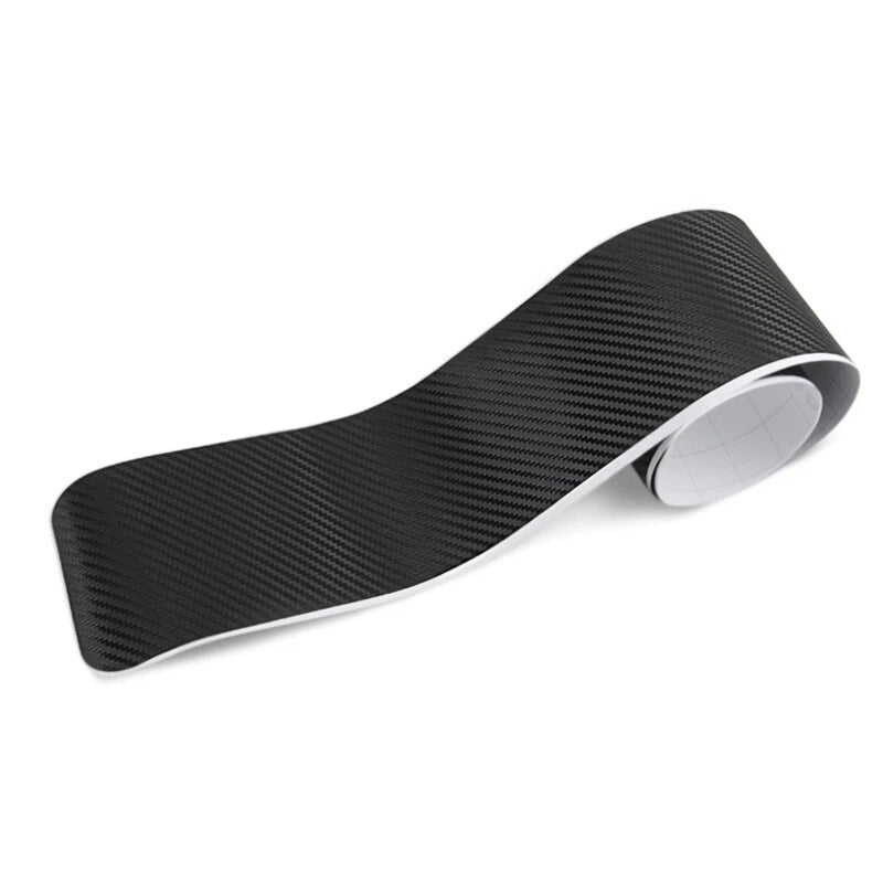 Carbon Fiber Rear Bumper Corner Trim Protector Sticker for Car