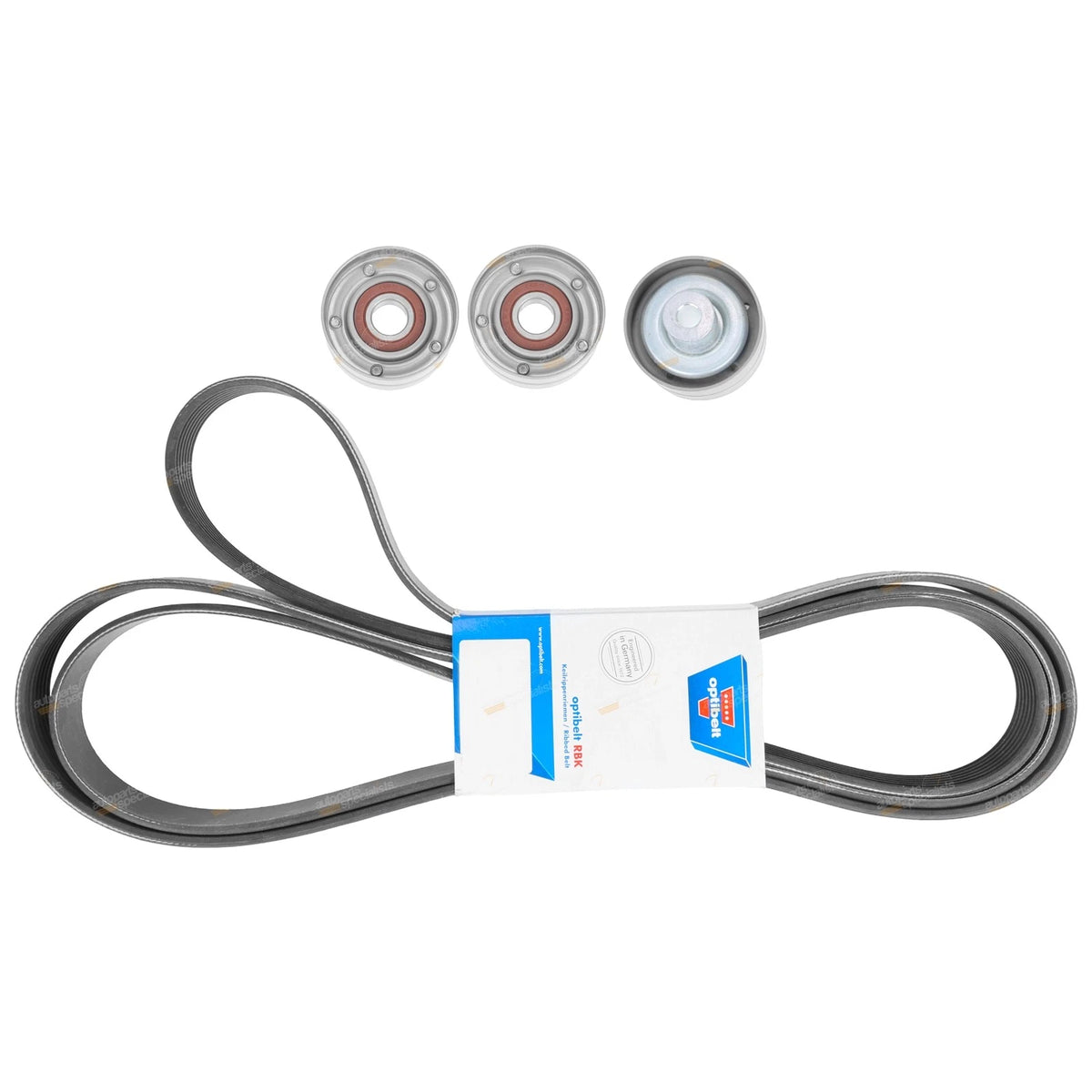 Engine Pulley & Drive Belt Kit for Ford Everest UA 5 cyl 3.2L P5AT (2015-2019)