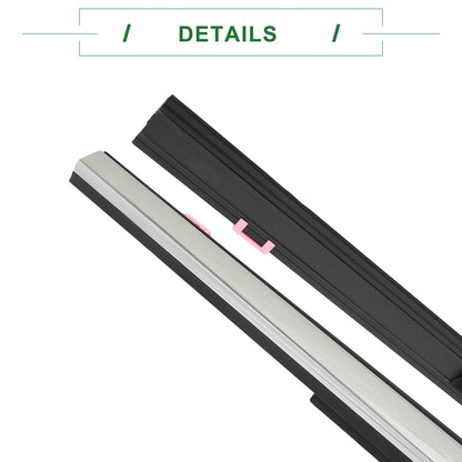 2 x Rear Weatherstrip Window Seal for Honda Accord (2018-2023)