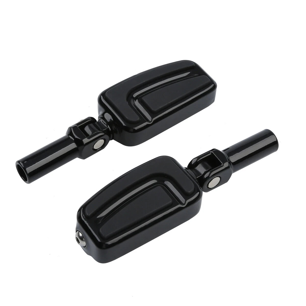 Rear Footpegs Mount for Harley Softail Slim FLSS (2012-2017) Black