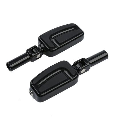 Rear Footpegs Mount for Harley Softail Slim FLSS (2012-2017) Black