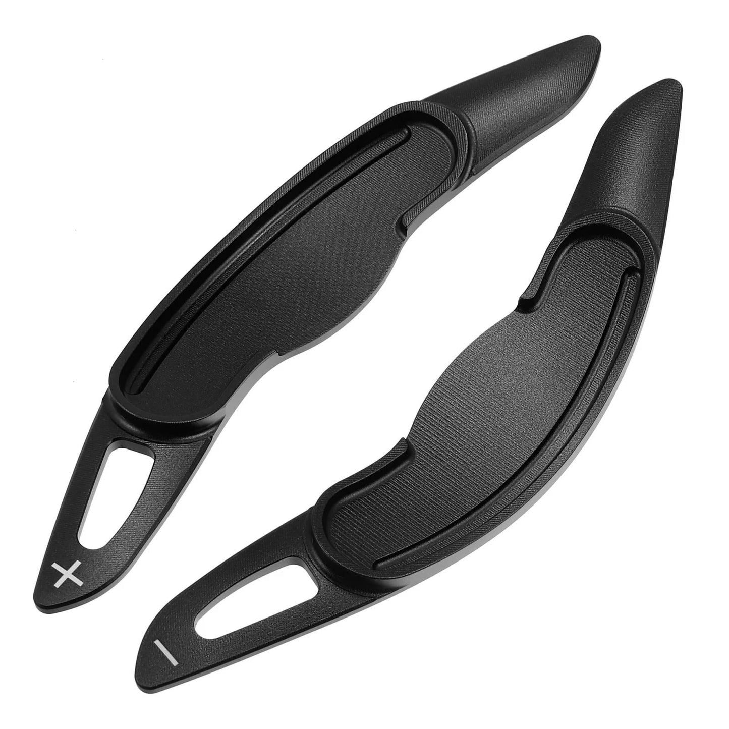 Black Car Steering Wheel Shift Paddle Extend Cover for BMW Mini Cooper
