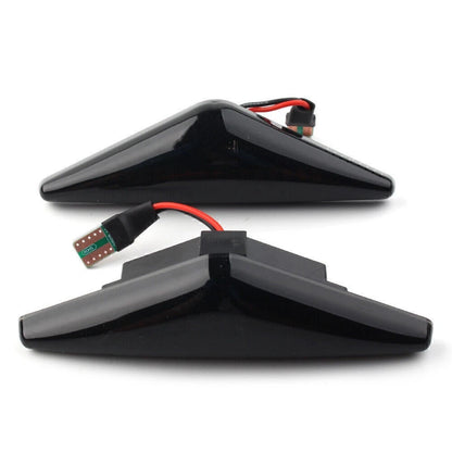 Dynamic Flow Black Side Marker LED Lights for Ford Focus MK1 (2000-2005)