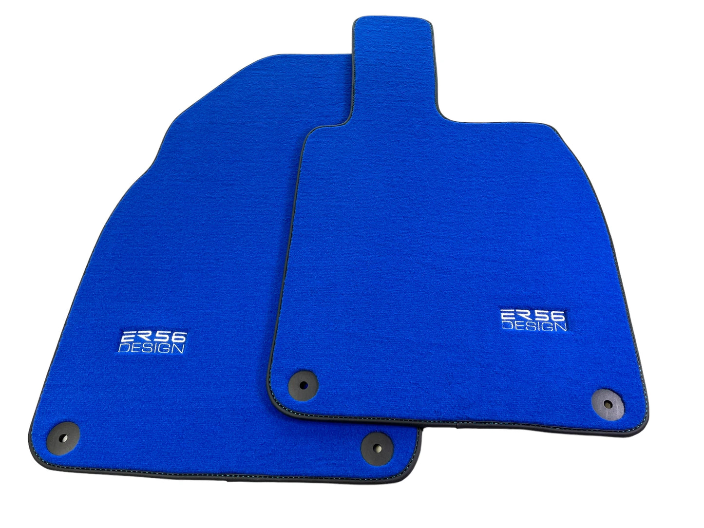 Premium Blue Carpet Floor Mats for Porsche 718 Boxster (2017-2022)