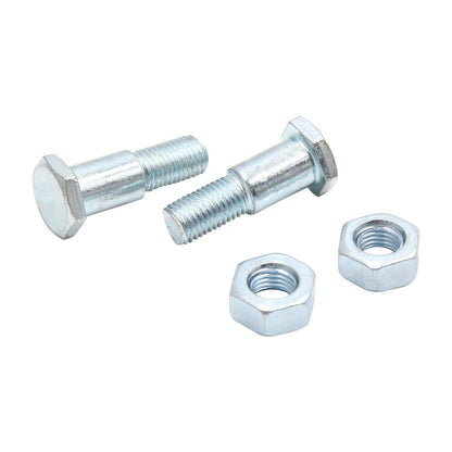 2 x M10x1.25 Kickstand Hex Screw w Nut for Honda CG125 (1978–2003)