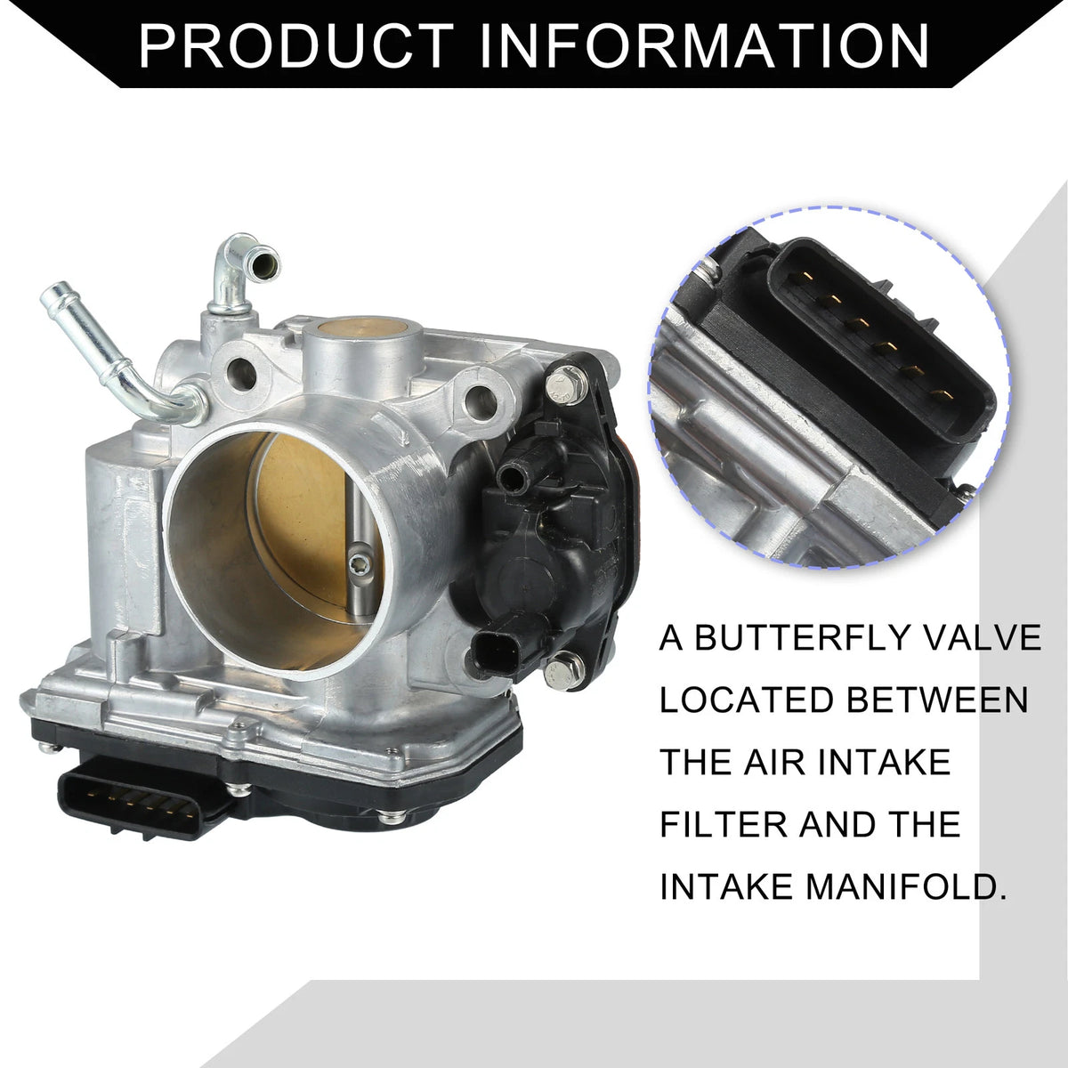 Throttle Body Actuator for Honda Civic 1.8L L4 (2006-2011)