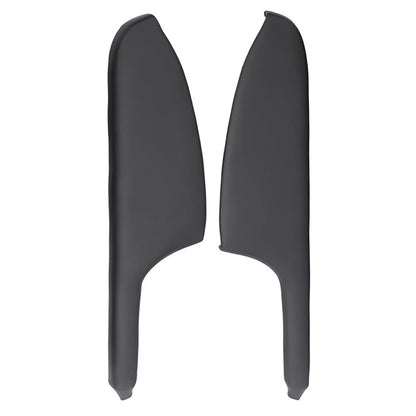 Front Black Door Panel Armrest Lid Covers for Honda Accord (2013-2017)