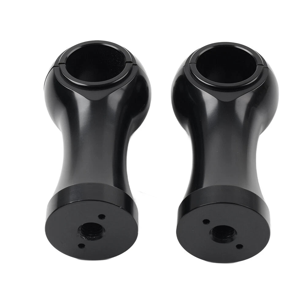 1-1/4" Handlebar Riser Clamp Mount for Harley Dyna Softail