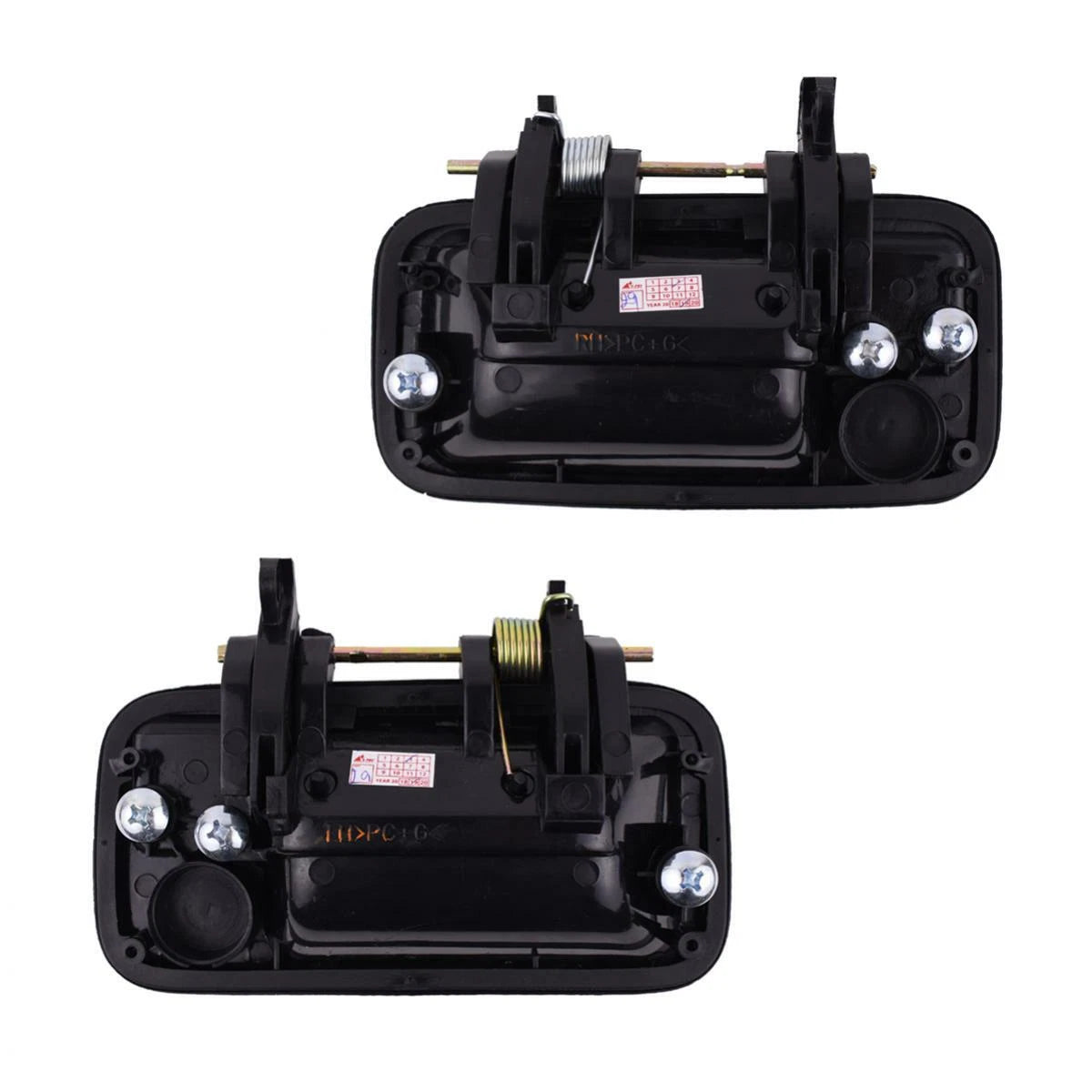 Rear Exterior Door Handle Pair Fits Isuzu TFR Holden Rodeo Ute Truck 1989-2002