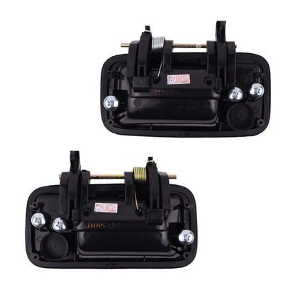Rear Exterior Door Handle Pair Fits Isuzu TFR Holden Rodeo Ute Truck 1989-2002