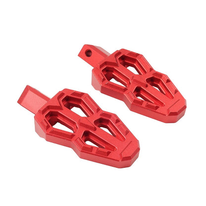 Red Rear Foot Pedal Rests for Benelli TNT 600 300 302S & QJMotor 350 400