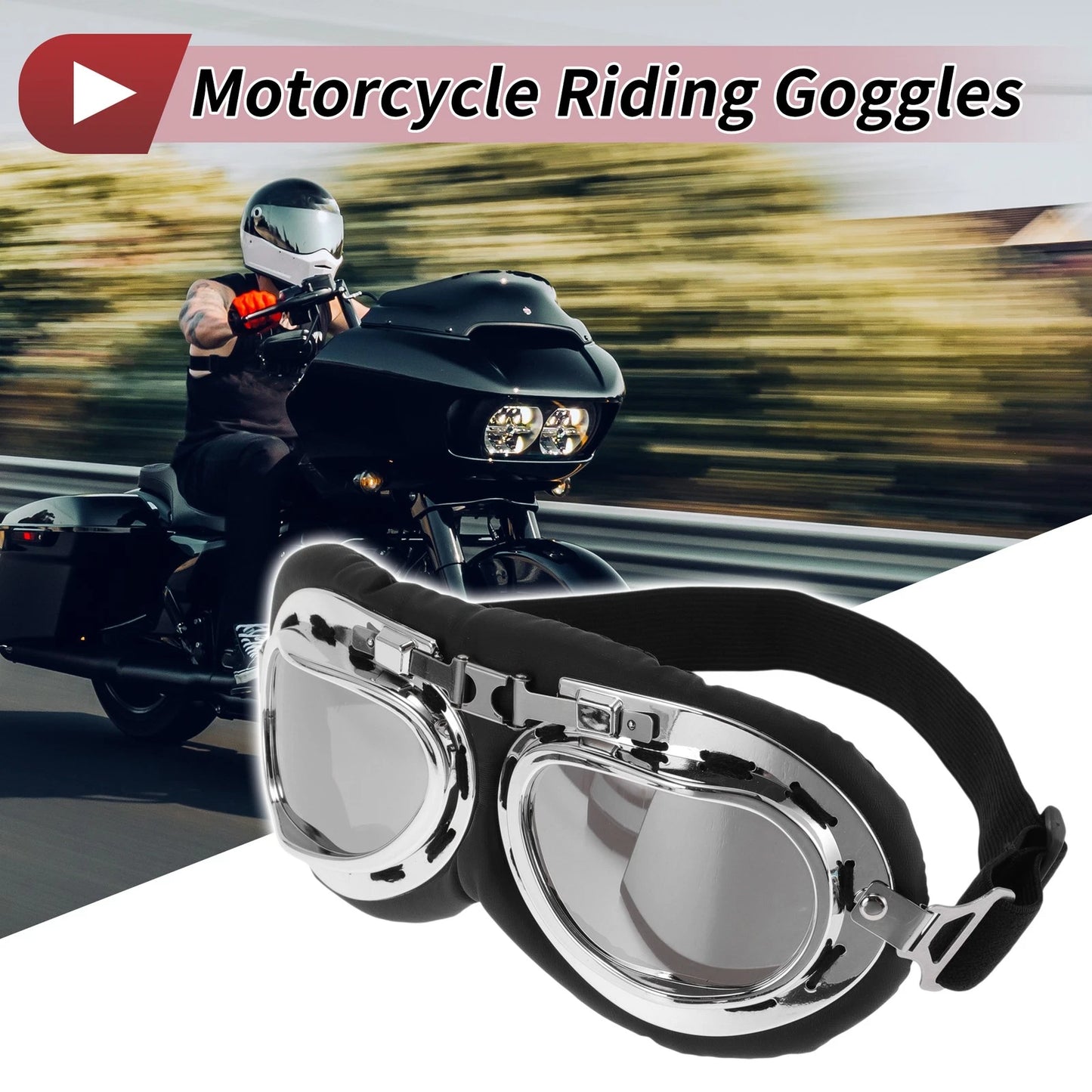 Goggles / 1 Set / Riding Goggles for Motorcycle