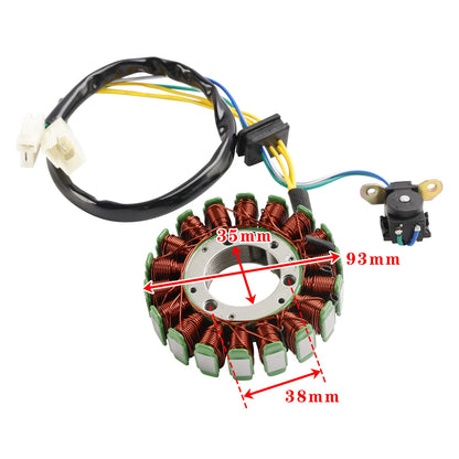 18 Coils Alternator Stator for Suzuki GN125 TU125 (1994-1999)