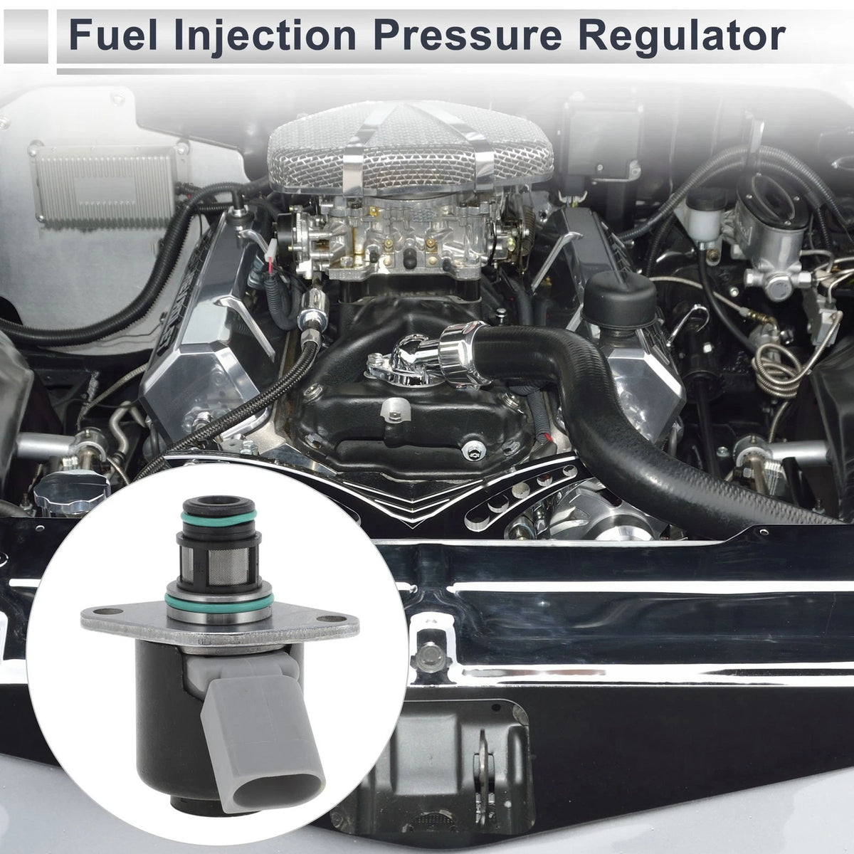 Fuel Pressure Regulator 20-70 Psi for Kia Sedona (2006-2024)