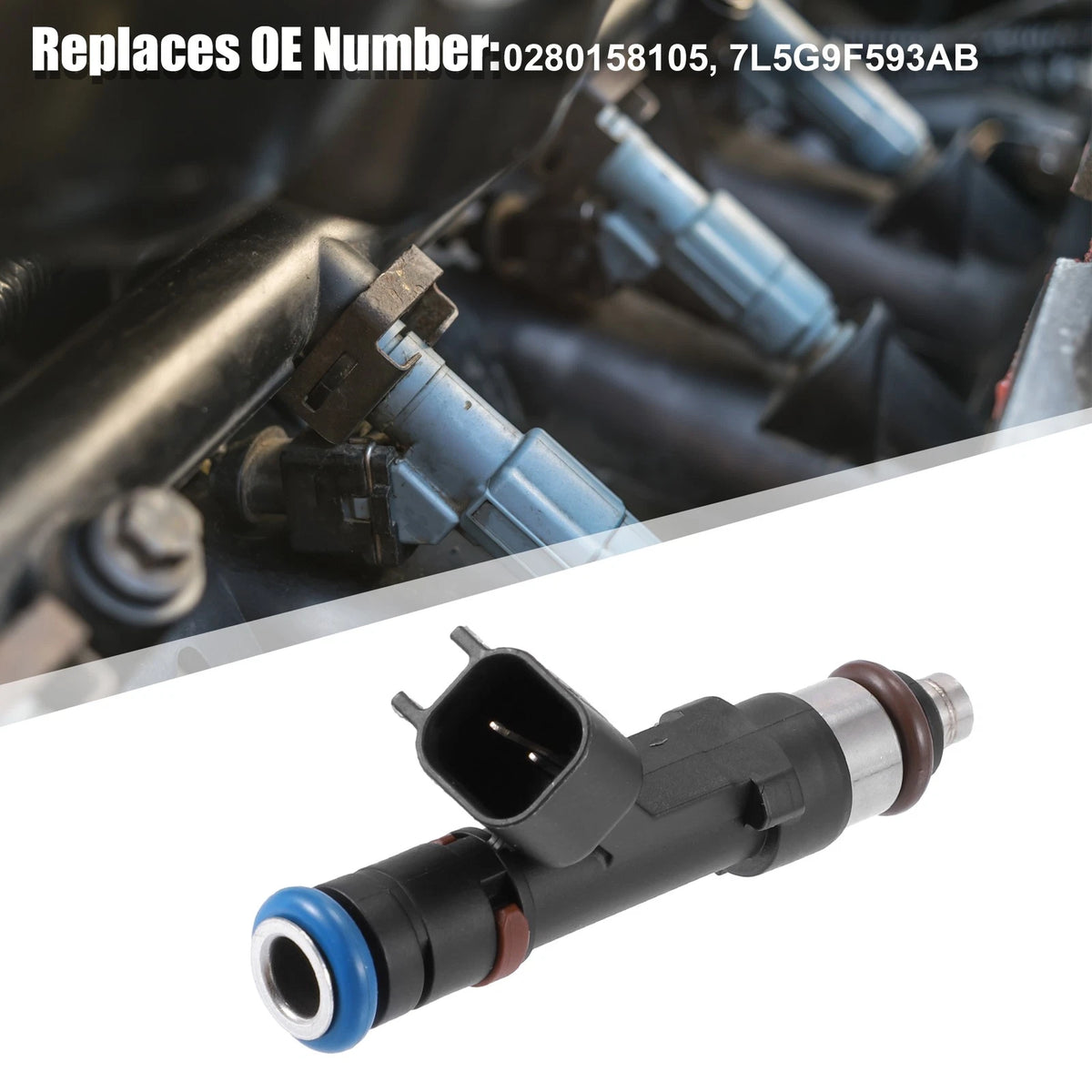 4 x Fuel Injectors for Ford Escape, Fusion 2.3L (2006-2008)