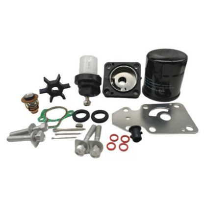 Outboard Maintenance Kit for Yamaha 4-Stroke 9.9/15HP F9.9C F15A w/Fuel Filter