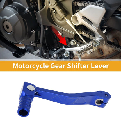 Folding Motorcycle Gear Shifter Lever for Apollo BBR Blue