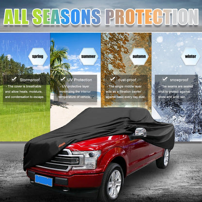 Pickup Truck Cover for Ford F150 F350 Regular Cab 2 Door (2004-2021) Waterproof