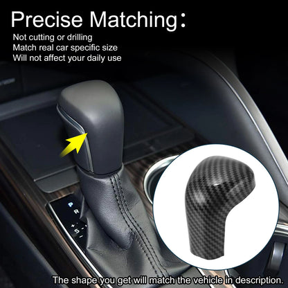 ABS Gear Shift Knob Cover Sticker for Toyota Camry Corolla Avalon (2019–2025)