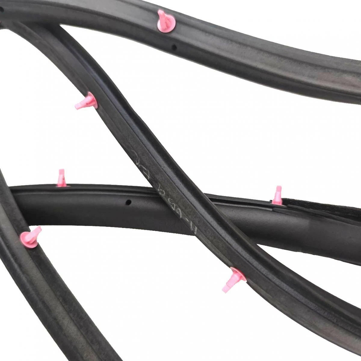 Door Rubber Seal Weatherstrip FL+FR Fits Nissan Almera Latino N17 4D SED 2011-19