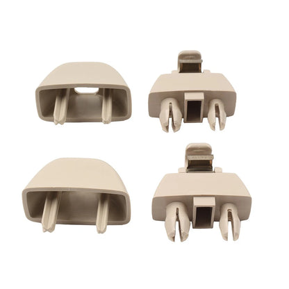 2 x Sun Visor Support Retainer Hook Clips for Volkswagen Passat, Audi A6 (2005-2010)