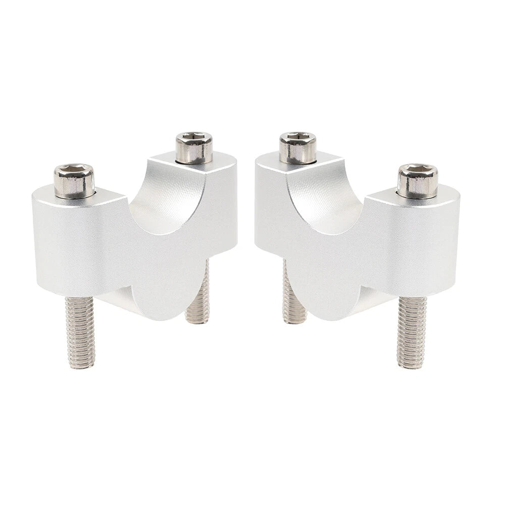 25mm Handlebar Riser Lift Clamps for Honda Suzuki Kawasaki