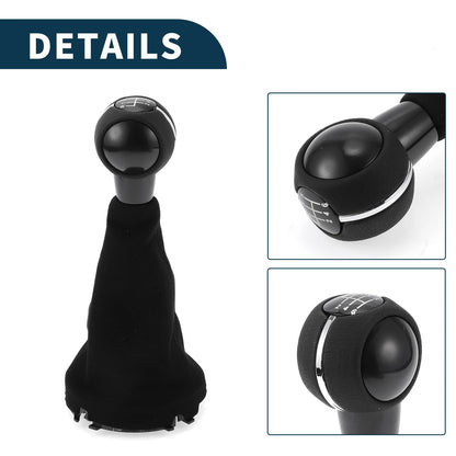6 Speed Manual Gear Shift Knob & Cover for Mini Cooper F55 F56 (2014-2023)