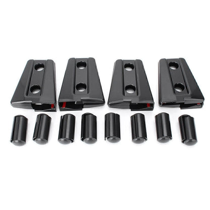 Exterior Door Hinge Chain Frame Covers for Jeep Wrangler JK (2007-2017)