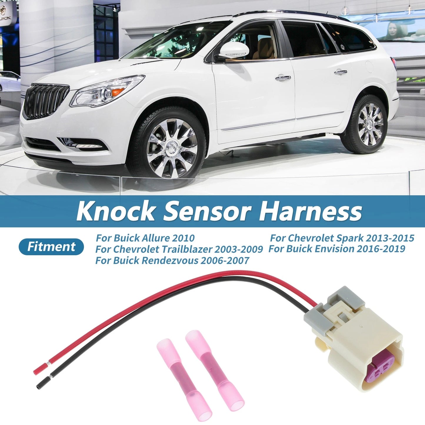 Knock/Detonation Sensor Wiring Harnesses for Buick/Chevy