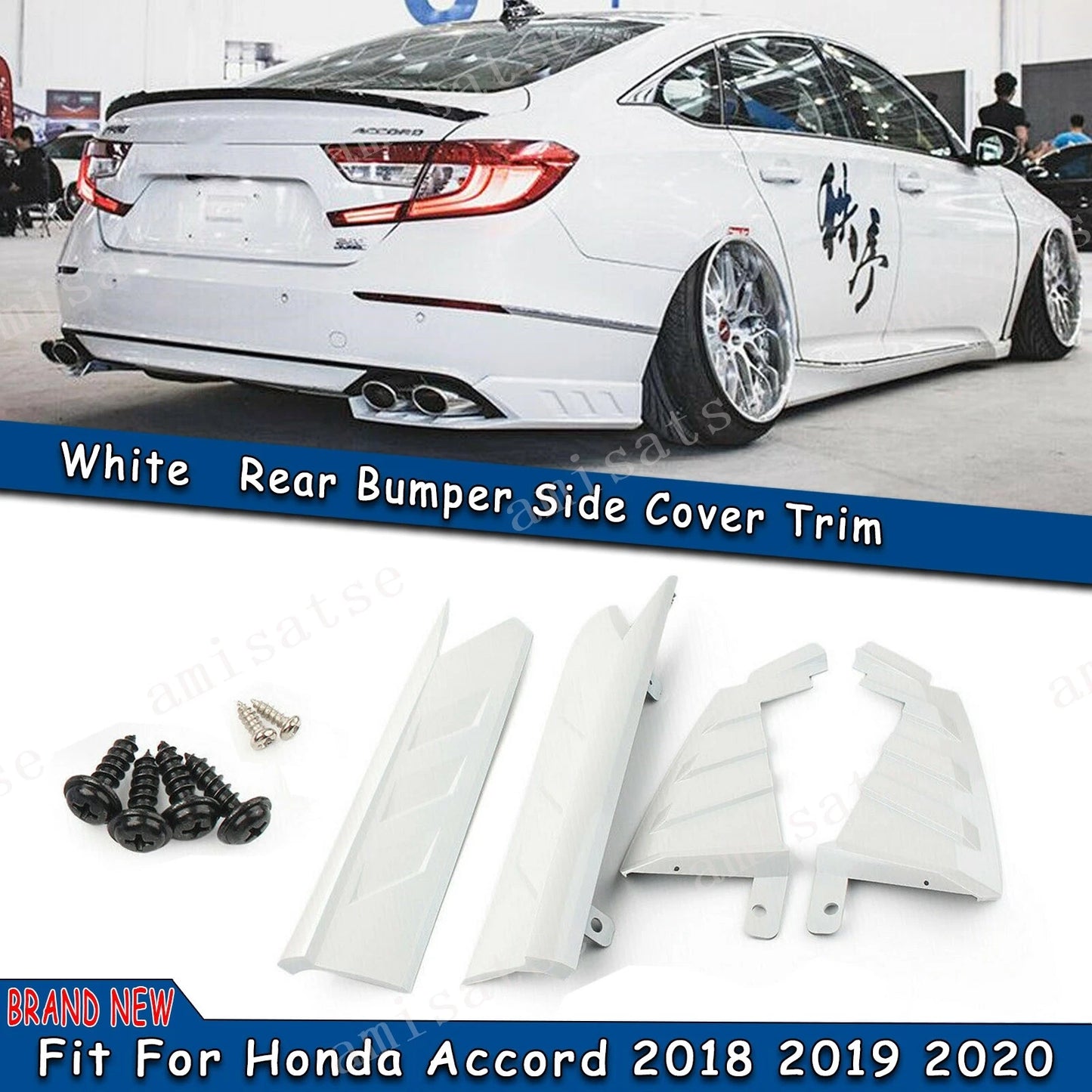 Rear Bumper Moulding Trim for Honda Accord (2018-2020)