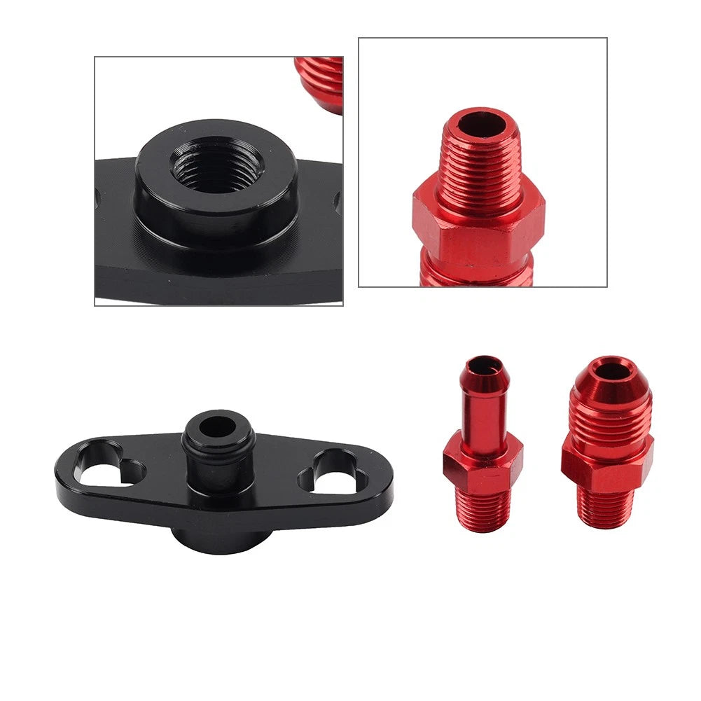 Fuel Pressure Regulator Adapter Kit w/ 1/8" NPT Fittings for Toyota, Nissan