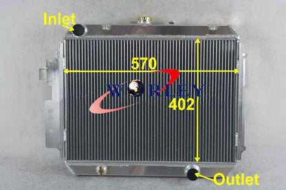 Aluminum Radiator for Mazda B-Series B2200 B2600 Ford Courier (1986-1993)