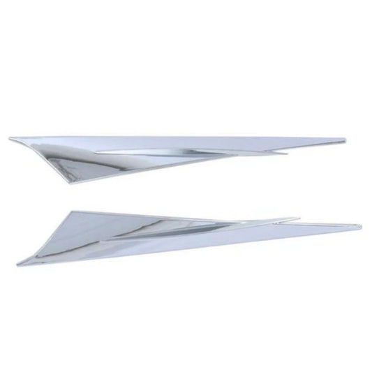 2 x Front Headlight Eyebrow Bars for Honda Civic 4DR (2022-2023)
