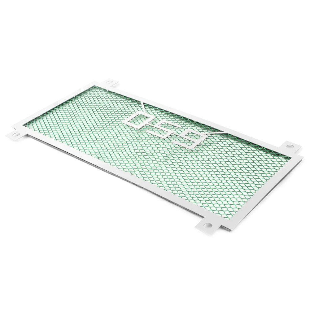 Radiator Oil Cooler Guard Green for Kawasaki Ninja 650 Z650 (2017-2020)