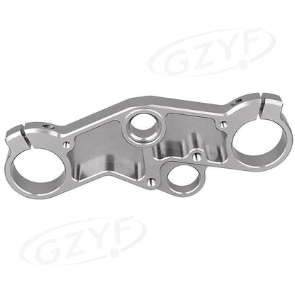 Gray Upper Front Triple Tree End Top Clamp for Suzuki GSXR600 750 1000 (2001-2023)