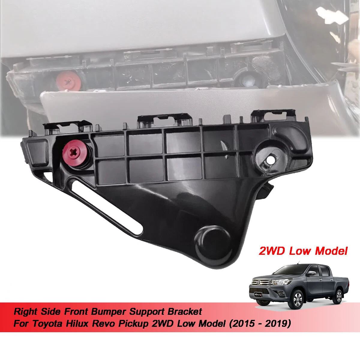 Bumper Support Bracket for Toyota Hilux Revo 2WD (2015-2019)