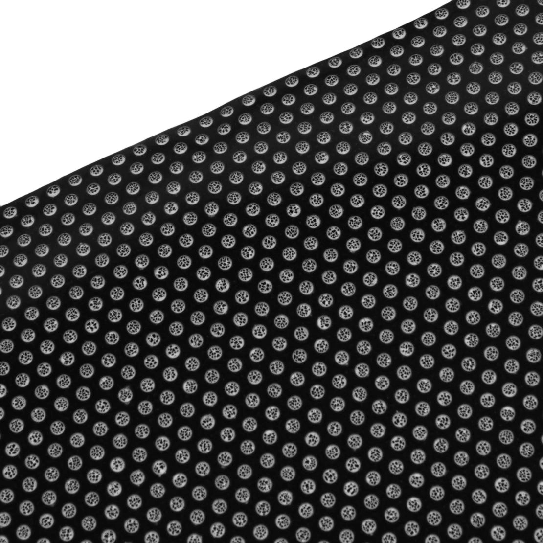 Perforated One Way Vision Black Print Vinyl Window Sticker Sheet Film