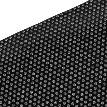 Perforated One Way Vision Black Print Vinyl Window Sticker Sheet Film