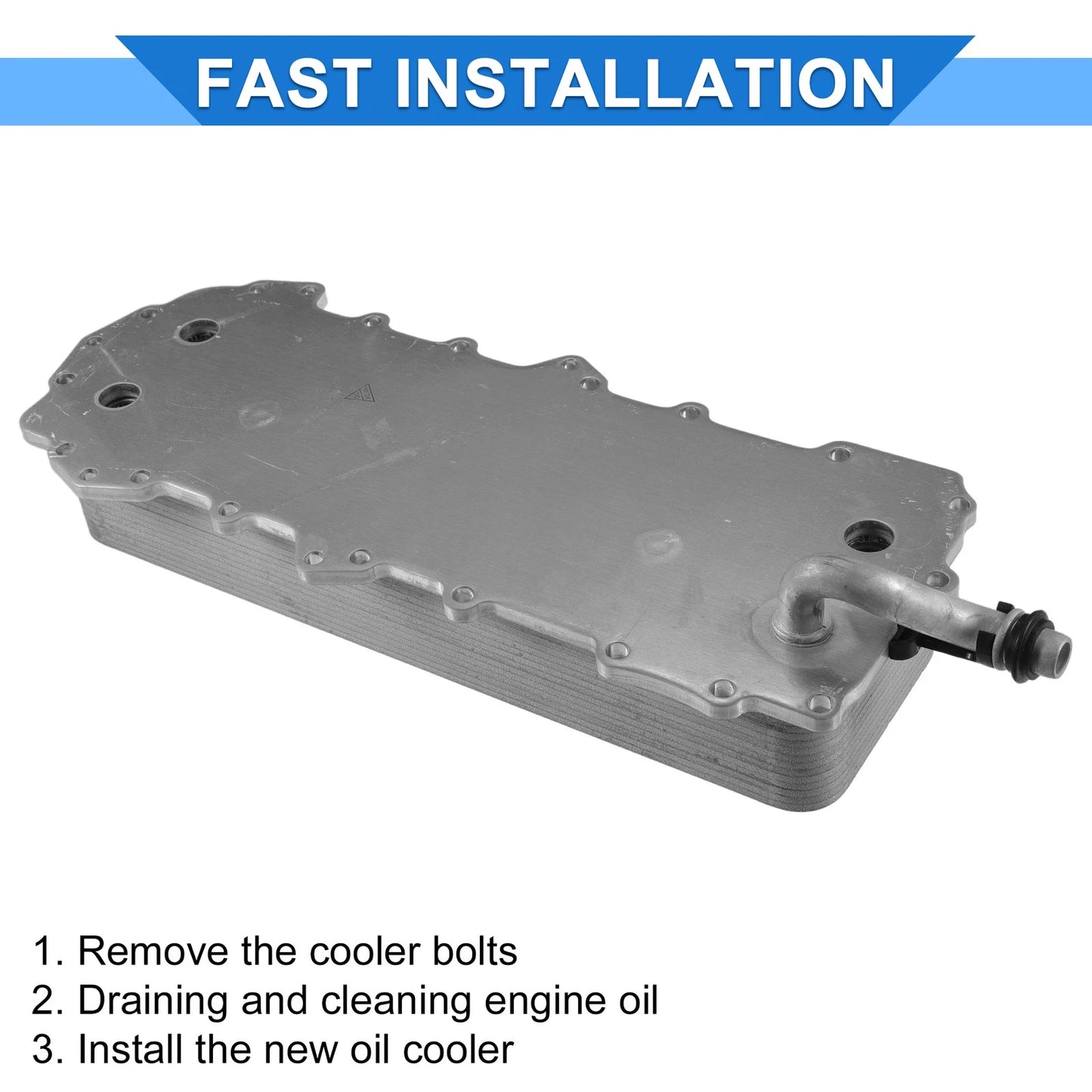 Engine Oil Cooler for Land Rover Range Rover Discovery (No.9W836A642AF)