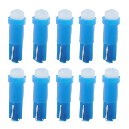 Blue Light T5 1 SMD Dashboard Gauge Lamp Bulb for Car