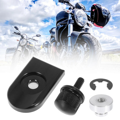 Seat Bolt Tab Screw Mount Nut Cover Kit for Harley Davidson (1996–2020)