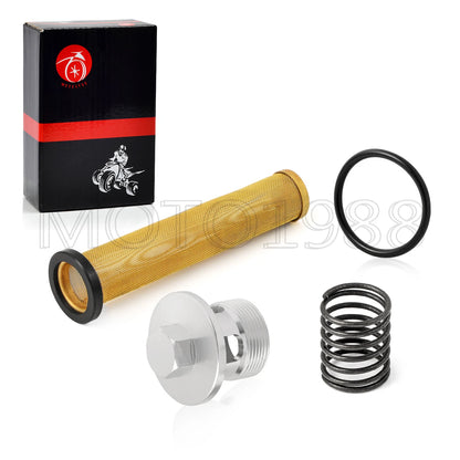 Oil Filter Screen CAP Spring for Kawasaki Vulcan 800 VN800 (1996–2006)