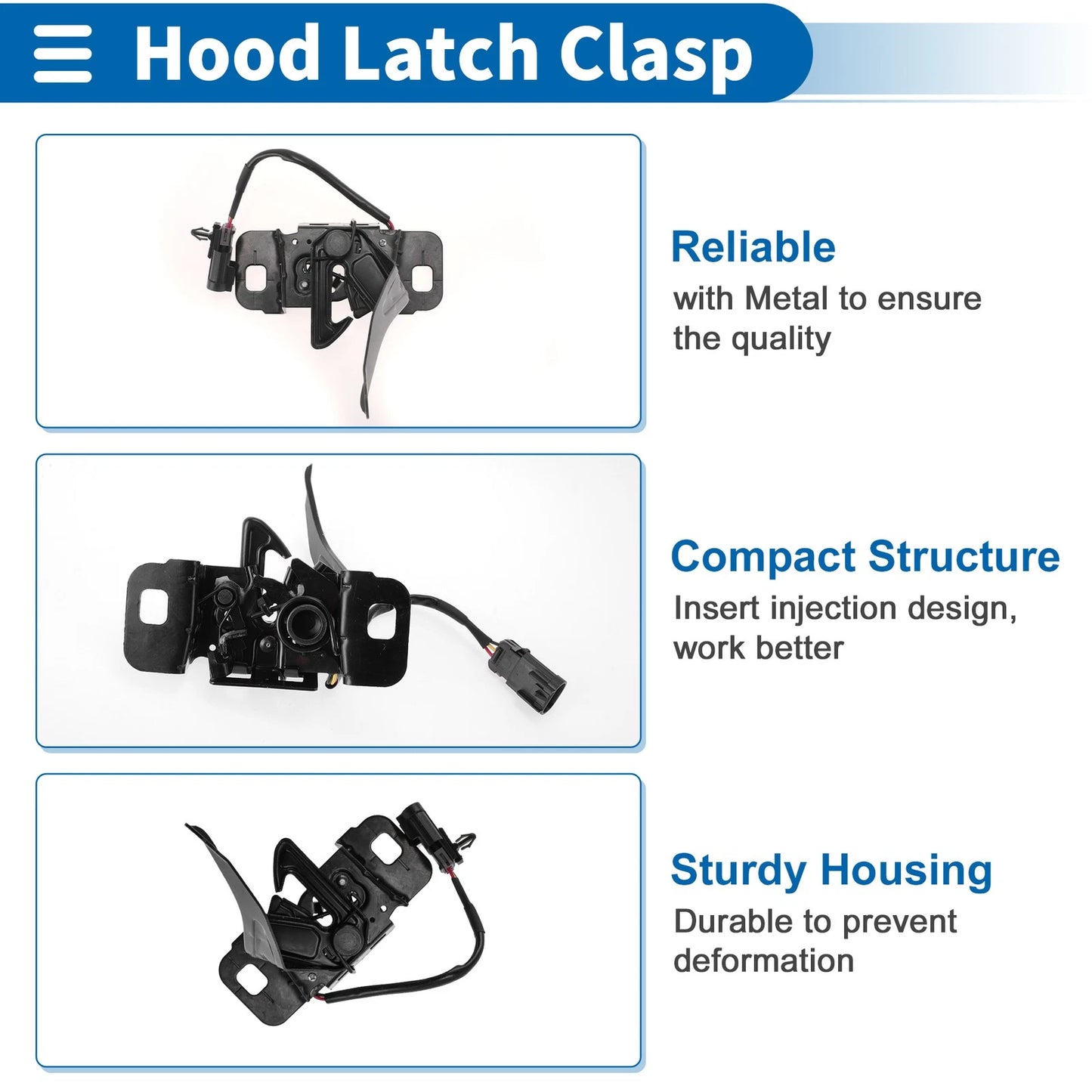 Hood Latch Assembly for Chevrolet Impala (2014 - 2020)