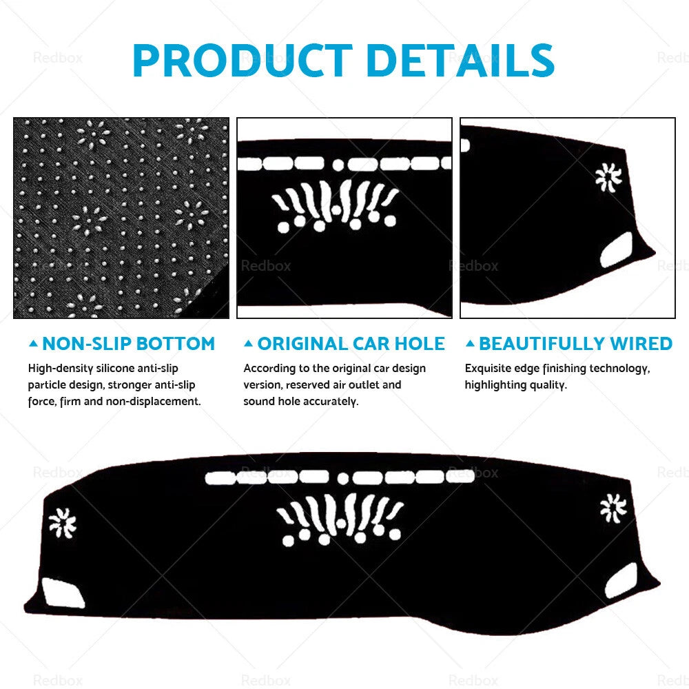Non-Slip Dash Mat for LDV D90 SV9A (2017-2022) Dashboard Cover