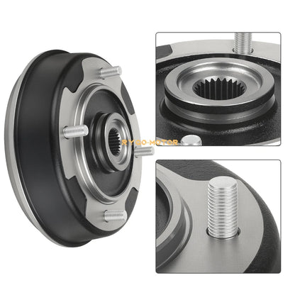 Rear Wheel Brake Drum Hub for Kawasaki Mule 500 KAF300A/B (1991–1995)