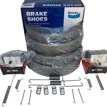 Rear Brake Shoe Drum Overhaul Kit 2.0L for VW Amarok